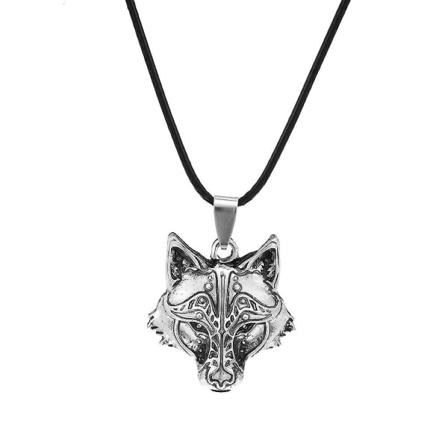 (b)ulveamulethalskæde Wolfstrop gavepenge