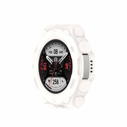 Suojakuori TPU-armor kompatibelt med Amazfit T-Rex 2 - Valkoinen iskunkestävä ja pölytiivis suojus