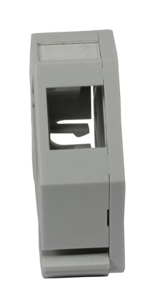 SYNERGY Keystone,Modulträger, DIN Rail, für 1xTP-Modul, Hutschienenadapter, Synergy 21,