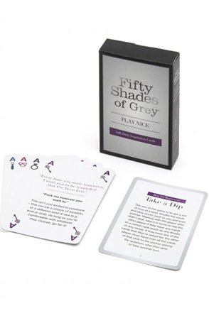 Fifty Shades of Grey Talk Dirty Inspiration Cards Kortspel - Blushme.se
