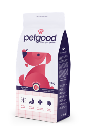 Petgood - Insektsbasert helfôr til valper 5 kg - Hund - Hundefôr & hundemat - Tørrfôr for hund - ZOO.no