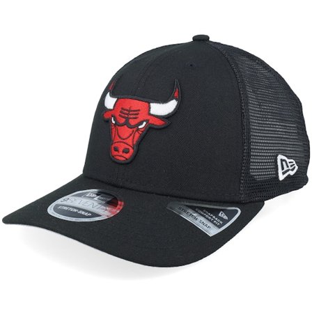 New Era - NBA Svart trucker Caps - Chicago Bulls 9SEVENTY Black Trucker @ Hatstore