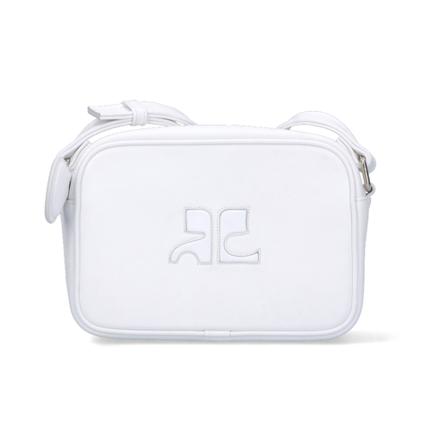 Courrèges, Shoulder Bags Wit, Dames, Maat:ONE Size