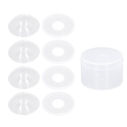 4st Silikon Amning Koppar Spillförebyggande Friktionsskydd Bröstmjölksuppsamling Stil 2