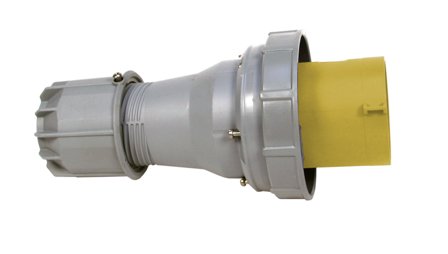 Garo PV 263-4 S Støpsel IP67, 3-polet 63 A Gul, 4 h, Stikkontakter & kabler