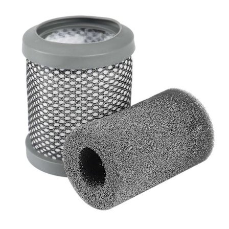 Filter och svamp för T116 dammsugare avgasfilter efter motor H-free 100-serie filter damm till