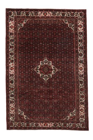 Medaillon Hosseinabad Teppich 207X308 Wolle