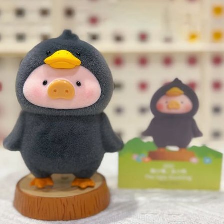 LULU The Piggy Animal Party Series Blind Box Cute Piggy Action Figur Surprise Taske Elefant Anime Doll Surprise Taske Statue Legetøj