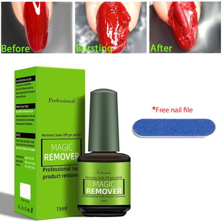 15ml Nagel Gel Remover Soak Off Rengöring Polish