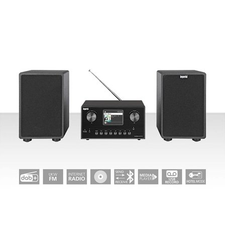 DABMAN i310 CD Hybrid micro Hi-fi System DAB+ / FM / Internet / Bluetooth Sort