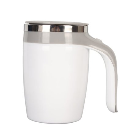 Automatisk magnetisk omrøring kaffekrus 380ml hurtig afkøling selvomrøring kop til at røre chokolademælk til kontorrejsen