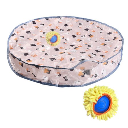 Interaktiv Kattelegetøj med Hurtig Rullende Bold i Pose