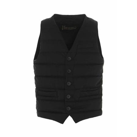 Herno, Vests Zwart, Heren, Maat:M