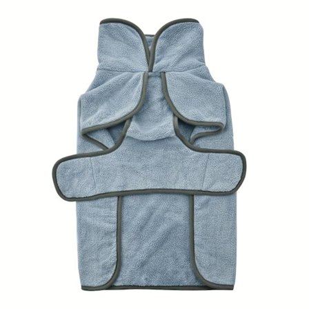 Hurtigtørkende badekåpehåndkle for hund, høy absorberingsevne, mykt og slitesterkt