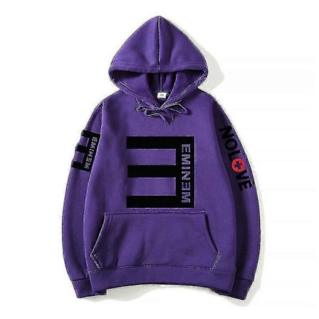 Eminem Collegepaita Eminem Anti-e Hip-hop Paksuuntunut Villapaita Miehille Ja Naisille Huppari