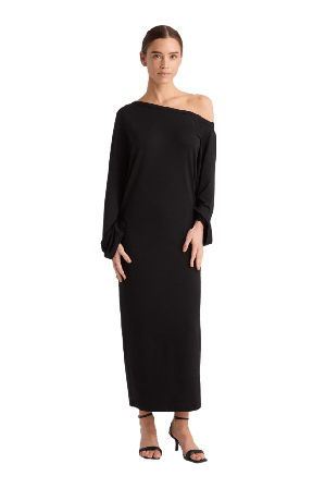 Residus Giovanna Dress - Black Klänningar Dam Svart L