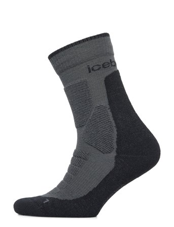 Icebreaker W Mer Hike+ Heavy Crew - Grey - L