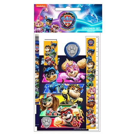 Paw Patrol Power Up 5-delars skrivset