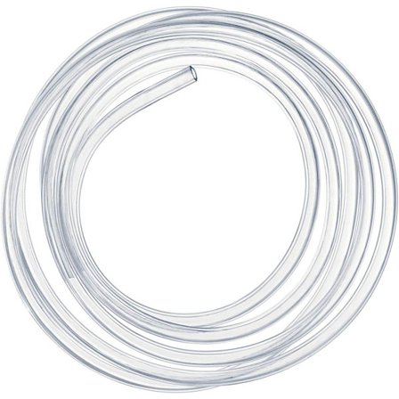 Transparent blød PVC slange 5 meter, 4 × 6mm fleksibel tryk, ZQKLA