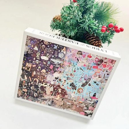 ERAS-tema påskeæg og tekster puslespil, 500 stk Taylor puslespil, puslespil sjovt spil til voksne børn