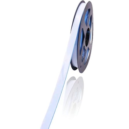 Selvklæbende lister, loftskant, vandtæt, til skabe, toilet, diske, væg, spejl, køkkendekoration (hvid, 6m lang)