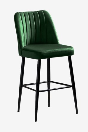 Hanah Home - Sett med barstoler (2 stk.) - Vento - Grønn - Barstoler & -krakker - Fra Homeroom