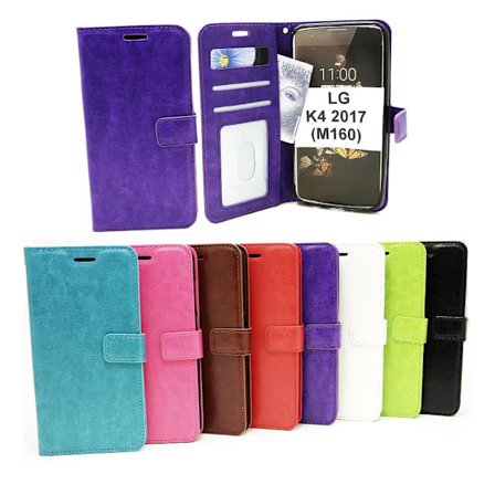 Crazy Horse Wallet LG K4 2017 (M160)
