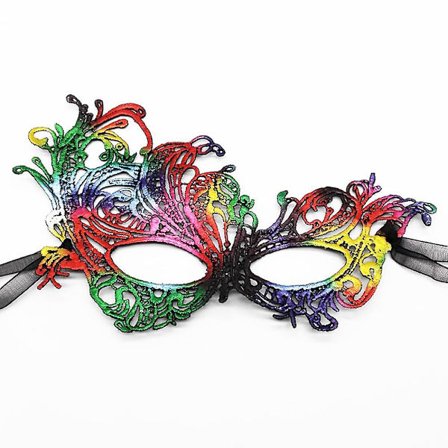 Maskerademaske til kvinder Fest Aftenmaske Bar Kostume Tilbehør