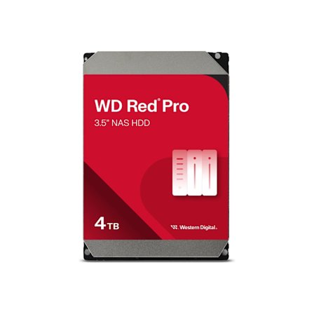 WD Red Pro WD4005FFBX - hårddisk - 4 TB - SATA 6Gb/s