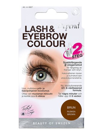 Depend Cosmetic Lash/Eyebrow Col. Brown - Nude - ONE SIZE