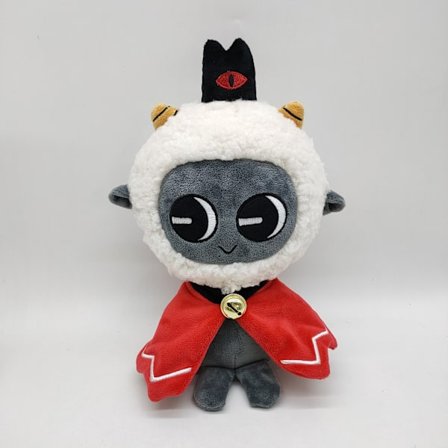 Cult of the Lamb Plyschdocka Tecknad Lamm Docka[D]