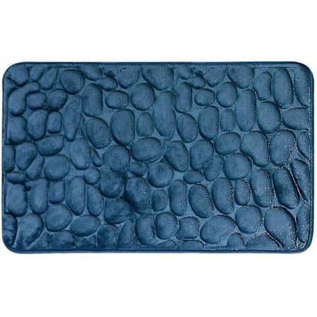 Brostenspræget Badeværelsesmåtte Skridsikre Tæpper Ved Vask Håndvask Badekar Side Gulvtæppe Brusebad Dørmåtte Memory Foam Pude