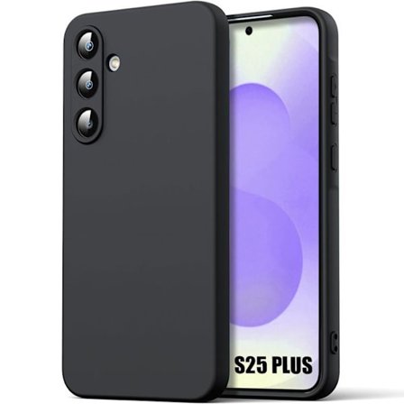 Skydd för Samsung Galaxy S25 Plus (Galaxy S25+), Repellerande Skydd Svart - BOOLING