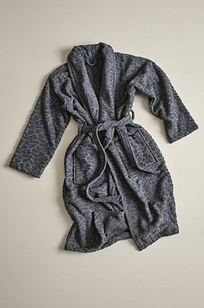 Jotex - Badrock - Ekologisk Petrolblå ALESSIO - Köp Morgonrockar hos Jotex