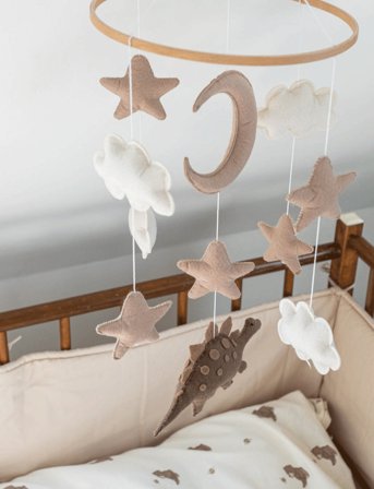 That's Mine Dinosaur Mobile - Multi/patterned - H:50CM