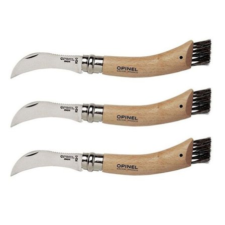3 svampeknive Opinel 8 cm