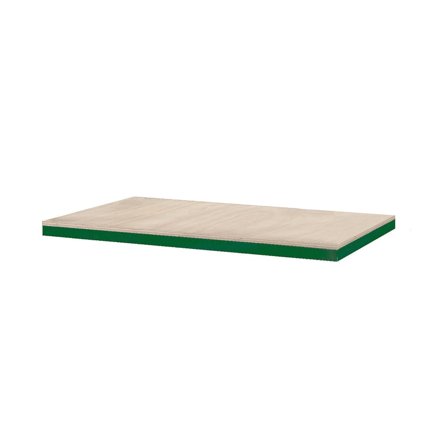 Extra plywood shelf, green