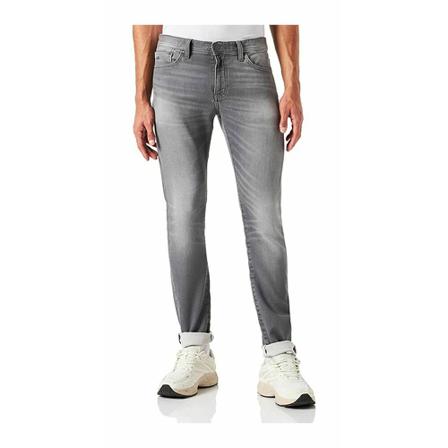 Armani, Skinny Jeans Grijs, Heren, Maat:W33