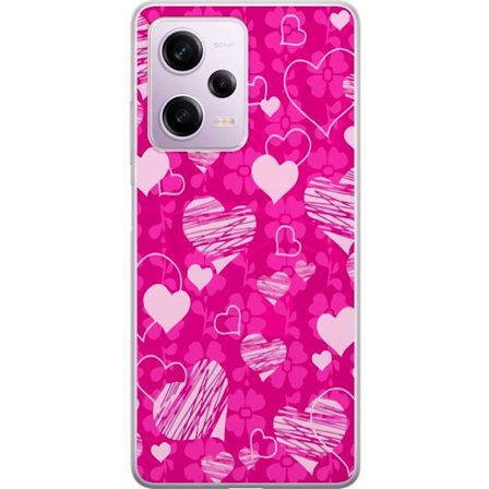 Kompatibel Mobilcover til Xiaomi Xiaomi Redmi Note 12 Pro PopHjerteMønster