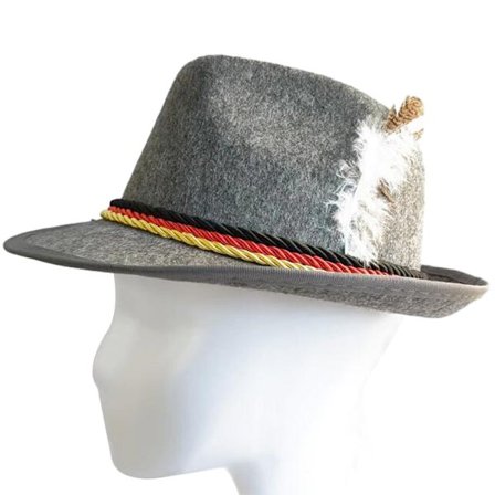 München Oktoberfest Herre Vandreturshat Bowler Hat