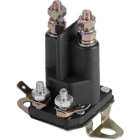 Briggs And Stratton Starter Solenoid Solenoid Starter Sort Metal Og Plast 3 Polet Universal Start Goft til familien