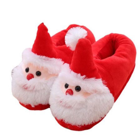 Jultofflor med Klack i Bomull för Hemmet