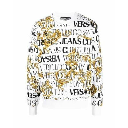 Versace Jeans Couture Sweatshirts & Hoodies Hvid, Herre, Størrelse: L
