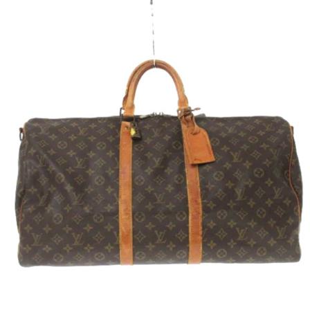 Louis Vuitton Vintage, Pre-owned Canvas travel-bags Bruin, Dames, Maat:ONE Size