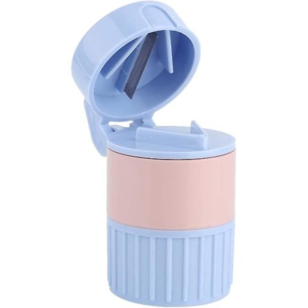 Pilleklipper, 3 I 1 Pilledeler/knuser/boks Pillepulverisator Tabletknuser Medicin Til Små Eller Store Piller