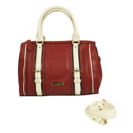 Burberry Vintage, Pre-owned Handbag Rood, Dames, Maat:ONE Size,stof