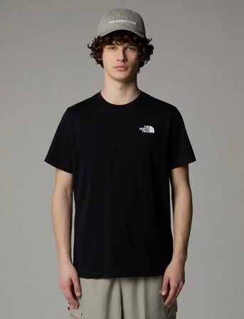 The North Face M Ss Box Nse Tee - Black - S