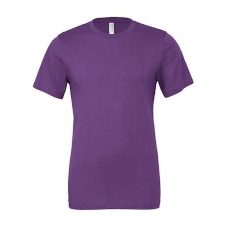 Bella + Canvas Unisex Jersey Crew Neck T-Shirt M Royal Purple