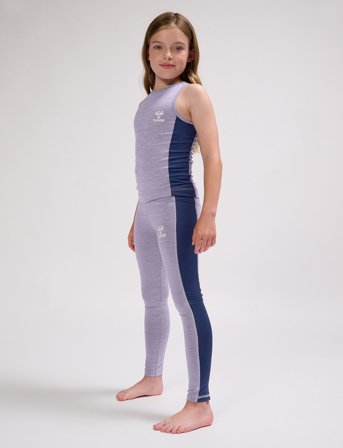 Hummel Hmljane Tights - Purple - 110