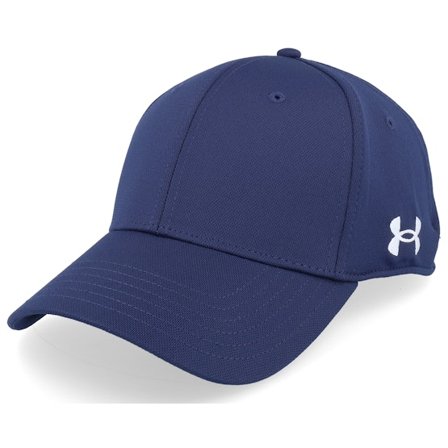 Under Armour - Blu flexfit Cappellino - Team Blitzing Midnight Navy Flexfit @ Hatstore